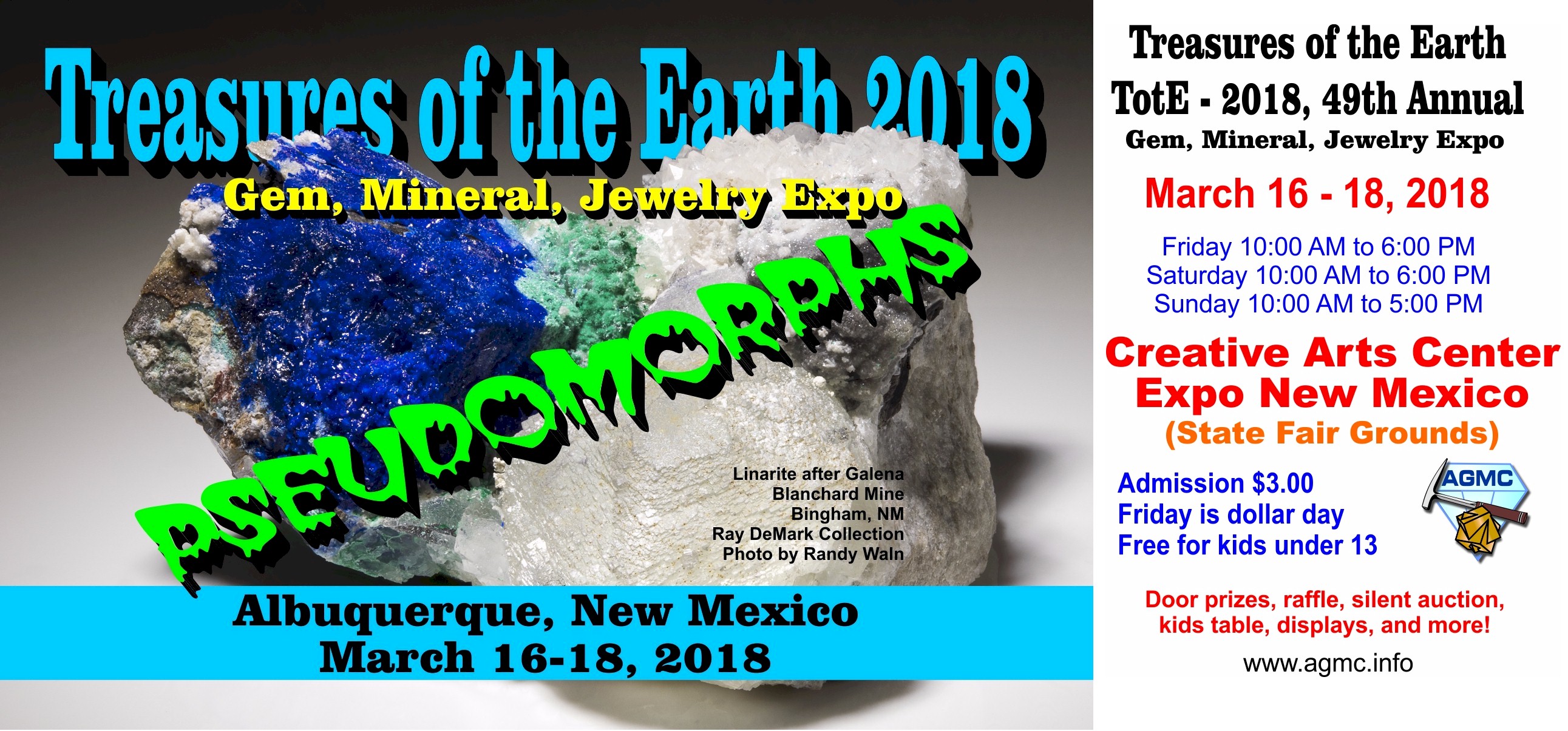 Albuquerque Gem & Mineral Club Treasures of the Earth Show